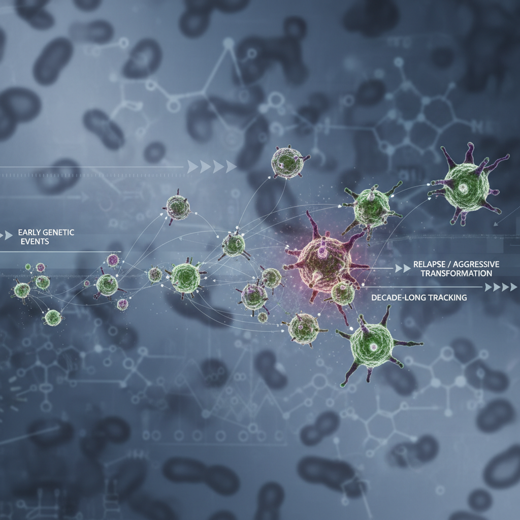 Un estudio de largo plazo muestra cómo evolucionan algunos cánceres de la sangre y por qué ciertas enfermedades regresan con más agresividad